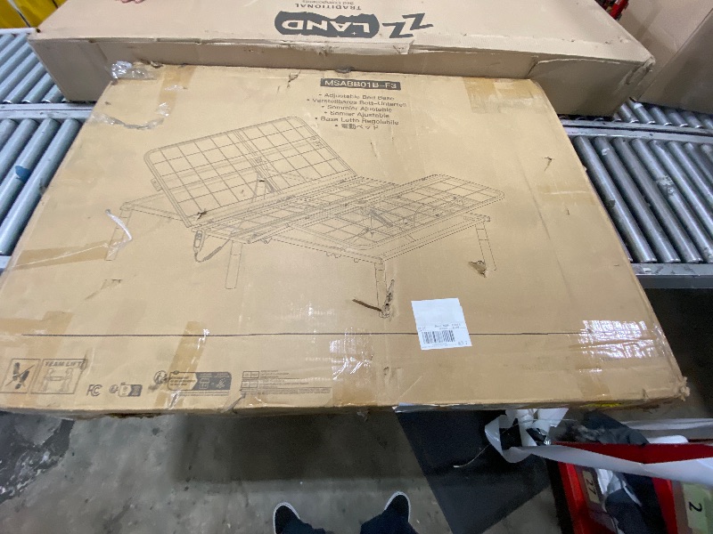 Photo 1 of Marsail NS3 Full Adjustable Bed Base - Smart Dual Motor Bed Frame with Wireless Remote, 3-Min Assembly, Zero Gravity & Anti-Snore Modes, Under Bed Lighting, 4 USB Ports