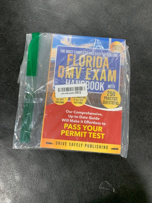 Photo 1 of FLORIDA DMV EXAM HANDBOOK