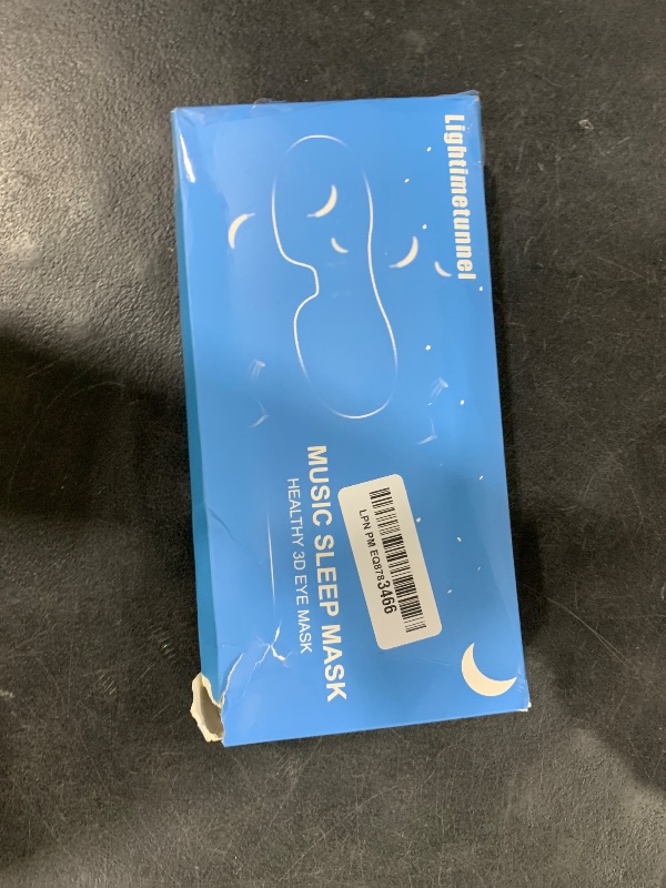 Photo 1 of Sleep Headphones, Bluetooth 5.0 Wireless 3D Eye Mask, Lightimetunnel Washable Sleeping Headphones for Side Sleepers With Adjustable Ultra Thin Stereo Speakers Microphone Hands Free for Insomnia Travel