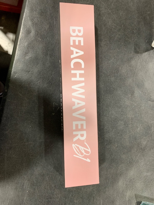 Photo 1 of The Beachwaver Co. B1 Rotating Curling Iron - Automatic 1" Ceramic Curling Iron - Easy-to-Use Spinning Wand for Long-Lasting Waves, Auto-Shut Off, Travel-Friendly, Dual Voltage (BW160), Midnight Rose