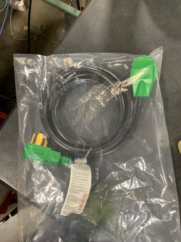 Photo 1 of RVMATE 4 Prong Dryer Extension Cord 10 Feet, 30 Amp NEMA 14-30P to 14-30R 125V/250V Waterproof PVC Jacket, Perfect for Dryer Power Extension, ETL Listed