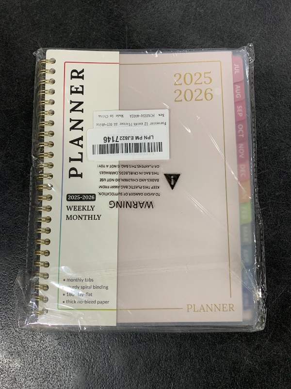 Photo 1 of Teacher Planner 2025-2026, Forvencer Academic Planner from Jul 2025 - Jun 2026, 6.3" x 8.5", Weekly & Monthly Calendar Planning Book with 7 Periods, School Lesson Agenda with Subjects, Pastels Teacher Student Supplies, Month Tabs, Beige