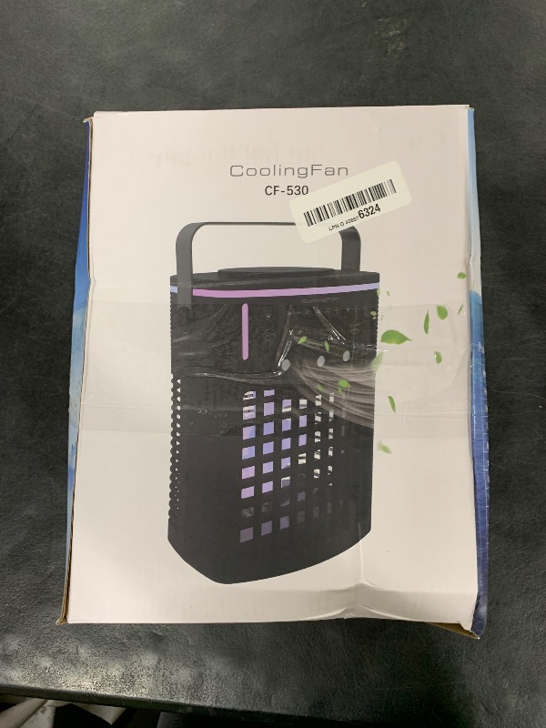 Photo 1 of Portable Air Conditioners,3-Speed Small AC Fan, Portable Air Cooler with Remote,Timer function,7-Color Night light,3-Level Mist modes for Bedroom,Office,Room,Camping.