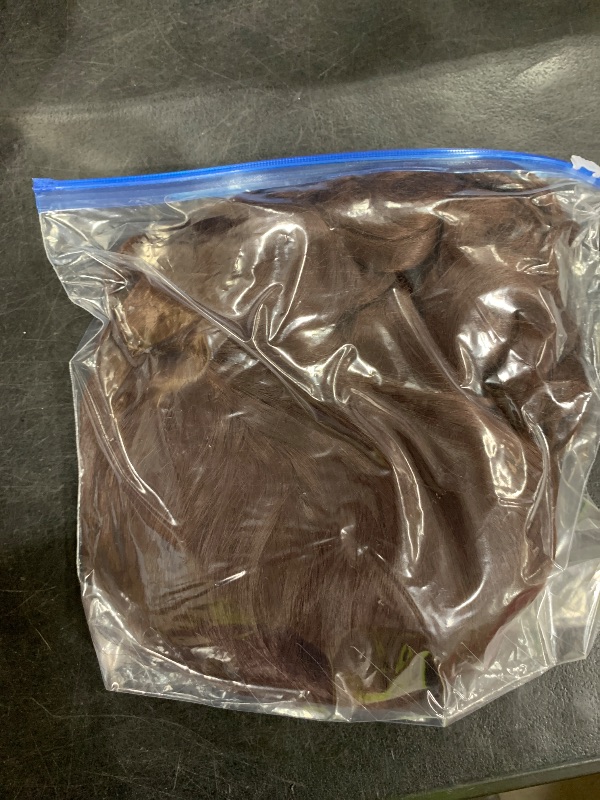 Photo 1 of JoneTing Brown Curly Wig ?+Wig Cap? Princess Wig with Bun for Adult Brown Synthetic Long Natural Brown Wavy Wigs Hair for Women Cosplay for Halloween Peluca Marrón Christmas Party Wig for Cosplay