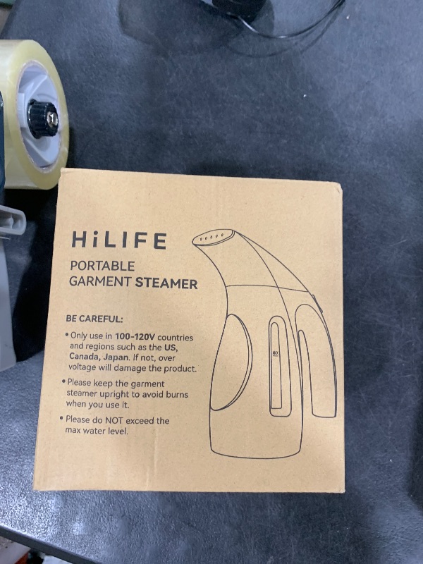 Photo 1 of HILIFE BRAND PORTABLE GARMENT STEAMER