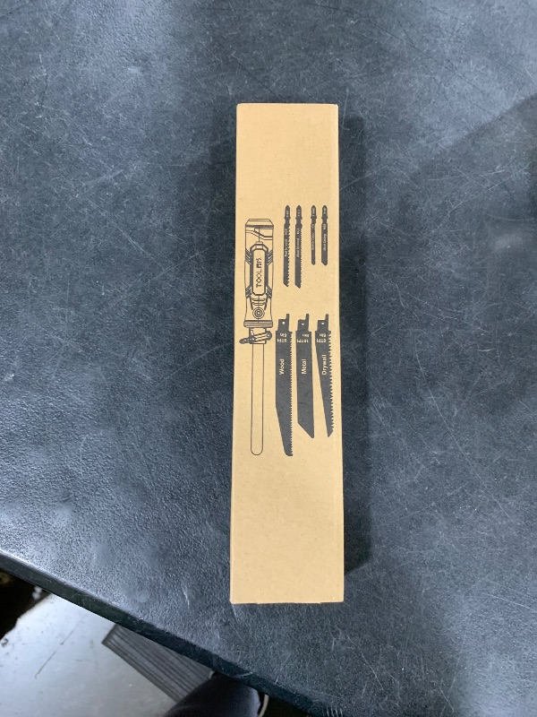 Photo 1 of TOOLAN: 8-In-1 Multi Blades Hand Saw, Drywall Cutter. Hacksaw. Long Blade Hand Saw, Jab Saw, For Cutting Drywall, Sheetrock, Wood, Metel, Plastic, Plywood. Blade Quick Change Mechanism.