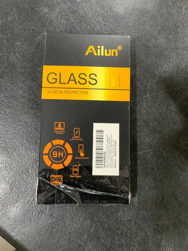 Photo 1 of Ailun Glass Screen Protector for Galaxy S25 3 Pack + 3 Pack Camera Lens Tempered Glass Fingerprint Unlock Compatible 0.25mm Anti-Scratch Case Friendly Clear - HD