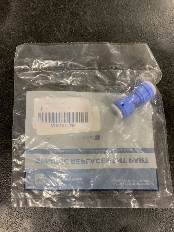 Photo 1 of GE WR02X11330 Genuine OEM Water Line Quick Connector for GE Refrigerator