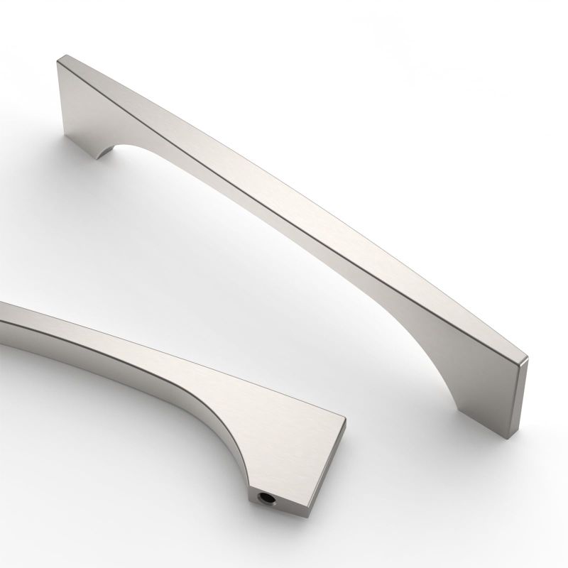 Photo 1 of Asidrama 10 Pack 5 Inch(128mm) Brushed Satin Nickel Kitchen Cabinet Handles, Cabinet Pulls Kitchen Cabinet Hardware for Cupboard Drawer Pulls