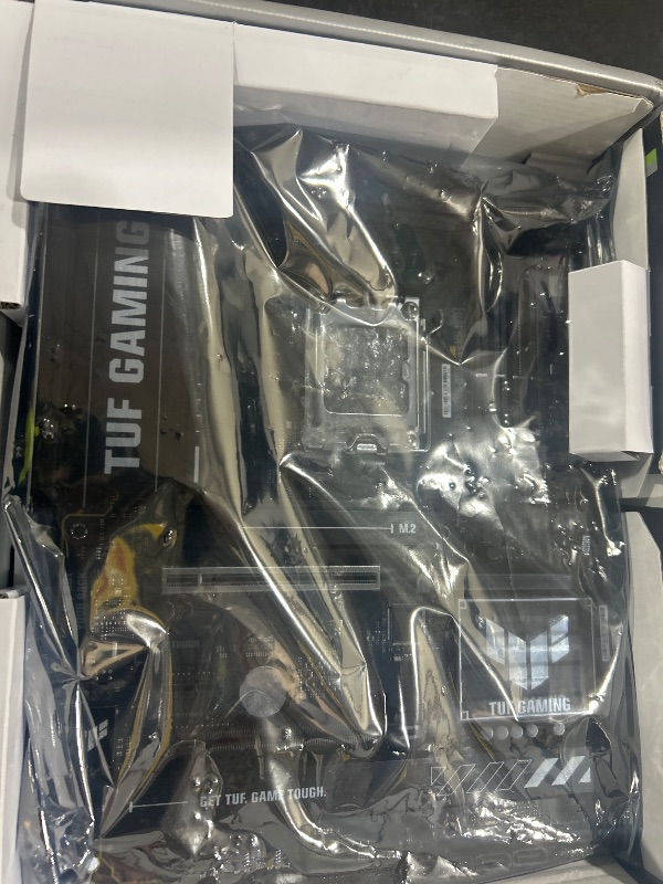 Photo 1 of ASUS TUF Gaming B850-PLUS WiFi AMD AM5 B850 ATX Motherboard, 14+2+1 80A Stages, AI Ready, DDR5, PCIe 5.0, 3X M.2, Wi-Fi 7, 2.5Gb LAN, DisplayPort, HDMI™, USB 10Gbps & 20Gbps Type-C®, BIOS Flashback™