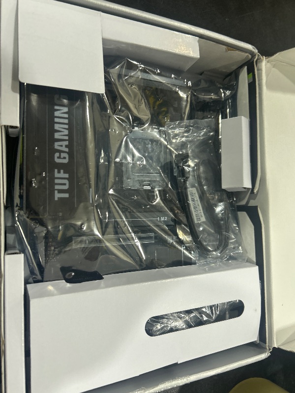 Photo 1 of ASUS TUF Gaming B850-PLUS WiFi AMD AM5 B850 ATX Motherboard, 14+2+1 80A Stages, AI Ready, DDR5, PCIe 5.0, 3X M.2, Wi-Fi 7, 2.5Gb LAN, DisplayPort, HDMI™, USB 10Gbps & 20Gbps Type-C®, BIOS Flashback™