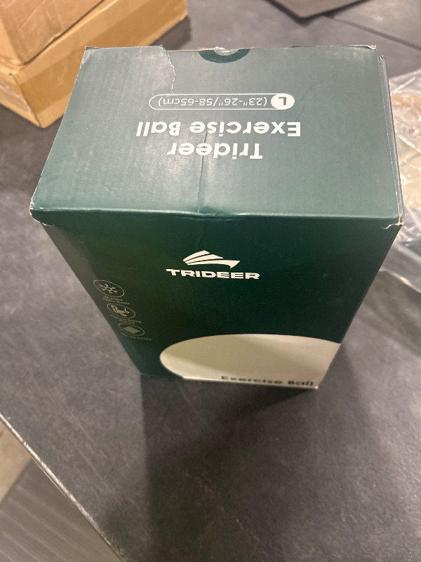 Photo 1 of Trideer Yoga Ball for Exercise, Pregnancy & Birthing, 5 Sizes Exercise Ball for Physical Therapy, Stability, Fitness, Quick Pump Included