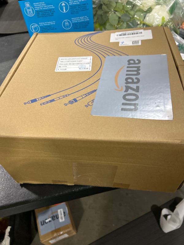 Photo 1 of YUTIANHOME 1000ft/300m LC to LC Armored Outdoor Fiber Optic Cable, Single Mode Duplex Fiber Patch Cable, 9/125um LC Fiber Jumper, (OS1/OS2 Compatible), Low Friction LSZH, Black