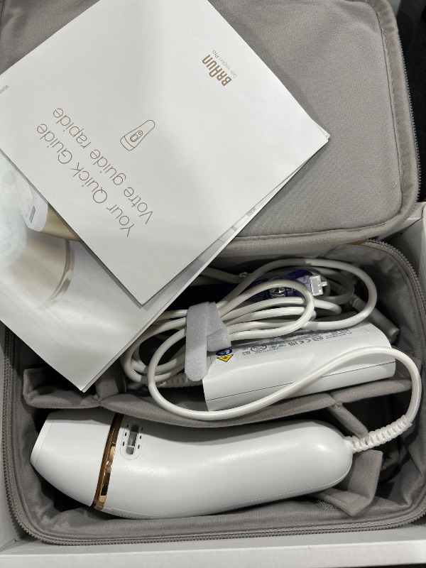 Photo 1 of Braun Smart IPL, Silk·Expert Pro 5: at Home Laser Hair Removal for Women and Men, Permanent Visible Hair Reduction in Hair Regrowth for Body & Face, Soft Pouch and Precision Head, IPL5157