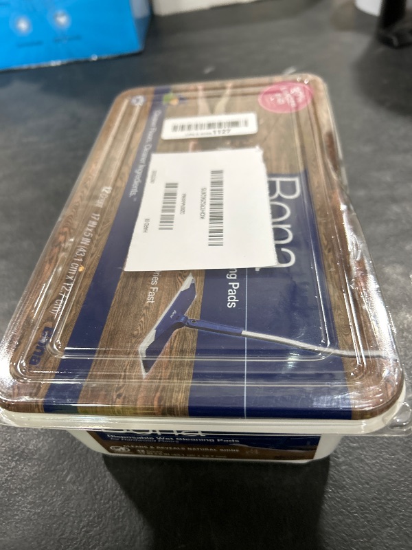 Photo 1 of Bona Hardwood Floor Disposable Wet Cleaning Pads - 12 cleaning pads per pack - unscented - Use with Bona Mops - Residue-Free Floor Cleaning Solution for Wood Floors