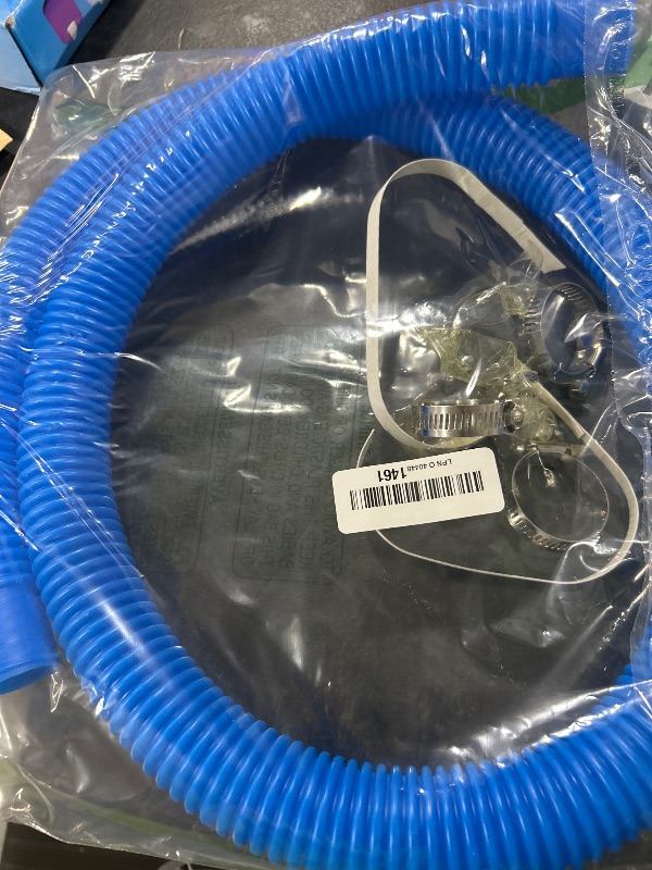 Photo 1 of 2 Pcs 1.25" Pool Hose, 59" Long Accessory Pool Pump Replacement Hoses, Compatible with All Above Ground Pool Filter Pumps that Use 1 1/4 Diameter Hoses