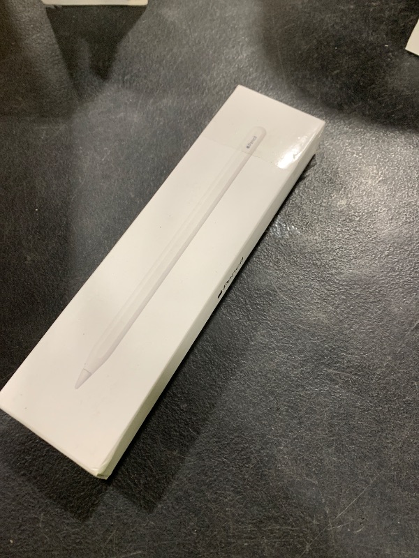 Photo 1 of Apple Pencil (2nd Generation): Device Compatibility Check Required - Pixel-Perfect Precision, Perfect for Note-Taking, Drawing, and Signing documents. Attaches, Charges, and Pairs magnetically.