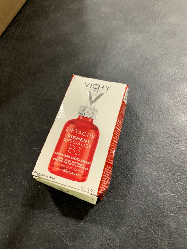 Photo 1 of Vichy LiftActiv B3 Serum, 8% Niacinamide + Melasyl + Glycolic Acid, Anti-Aging Dark Spot Corrector for Uneven Skin Tone, Lightweight Face Serum for Women & Men, Non-Sticky