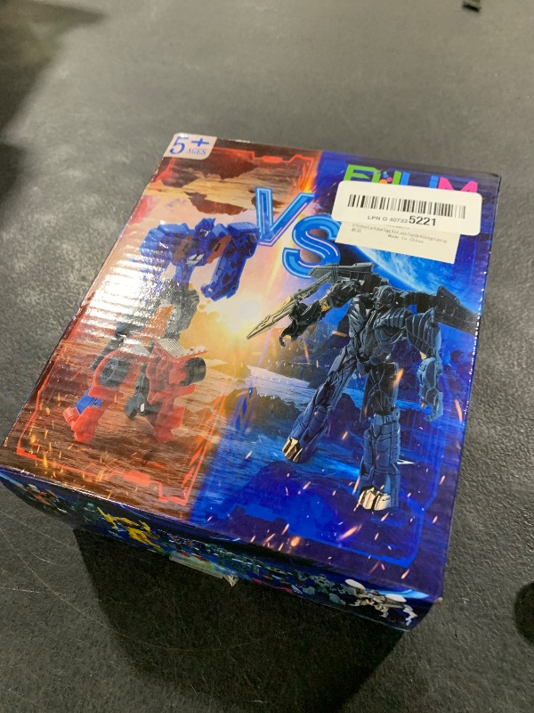 Photo 1 of 8 Pcs Mini Car Robot Toys, 3.5-inch Small Hero Action Figures, Birthday Favors Toys for Kids Age 5 and up.
