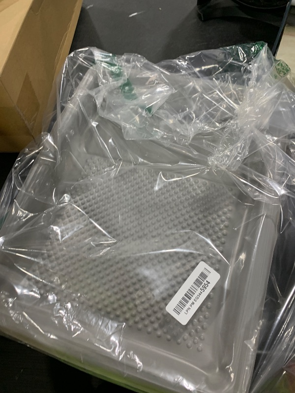 Photo 1 of Bates- Paint Tray Liner, 9 Inch, 10 pcs, Grey Paint Pans Trays, Plastic Paint Tray, Roller Tray Liners