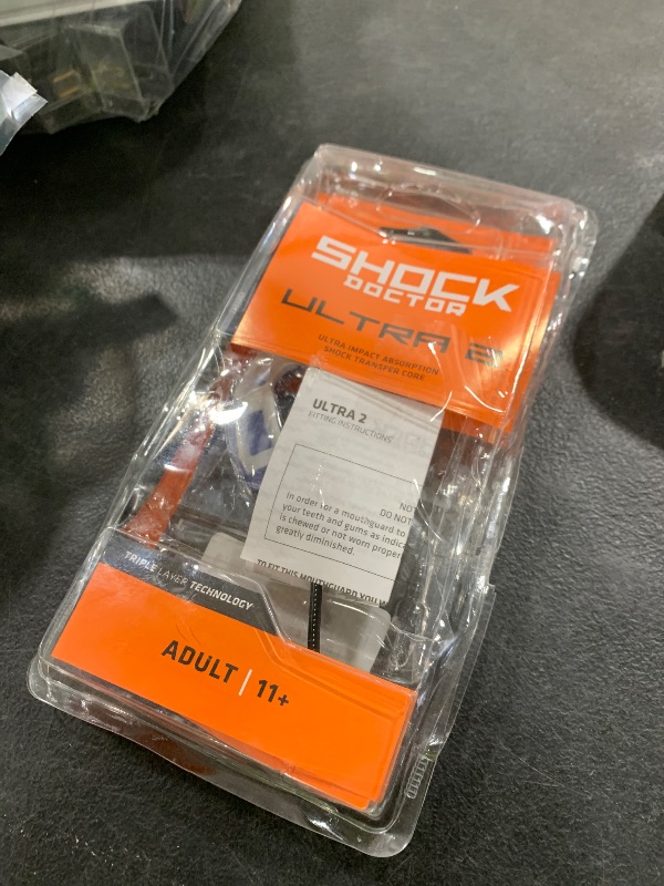 Photo 1 of Shock Doctor Ultra 2 STC Convertible Mouthguard (Royal, Adult)