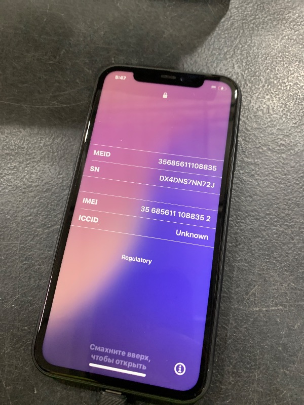 Photo 1 of Apple iPhone 11, 64GB, Black - locked (Renewed)