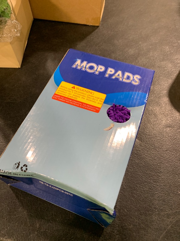 Photo 1 of Microfiber Mop Pads for Swiffer PowerMop: Papclean Wet Dry Mopping Pads Refill - 3 Pcs Reusable Cloths for 13" -15" Power Mop Wood Multi-Surface Floor Cleaning