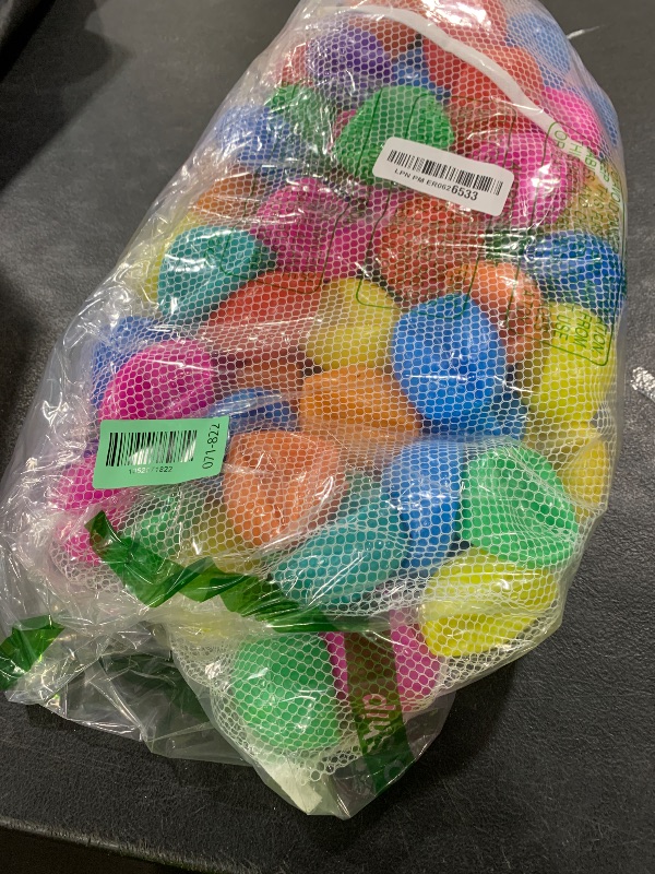 Photo 1 of Markdang 170 PCS Ball Pit Balls 2.1-2.2” Free Crush Proof Plastic Ball for Baby and Toddler -8 Bright Colors with Zip Storage Bag,Baby Pool Water Toys,Kiddie Pool