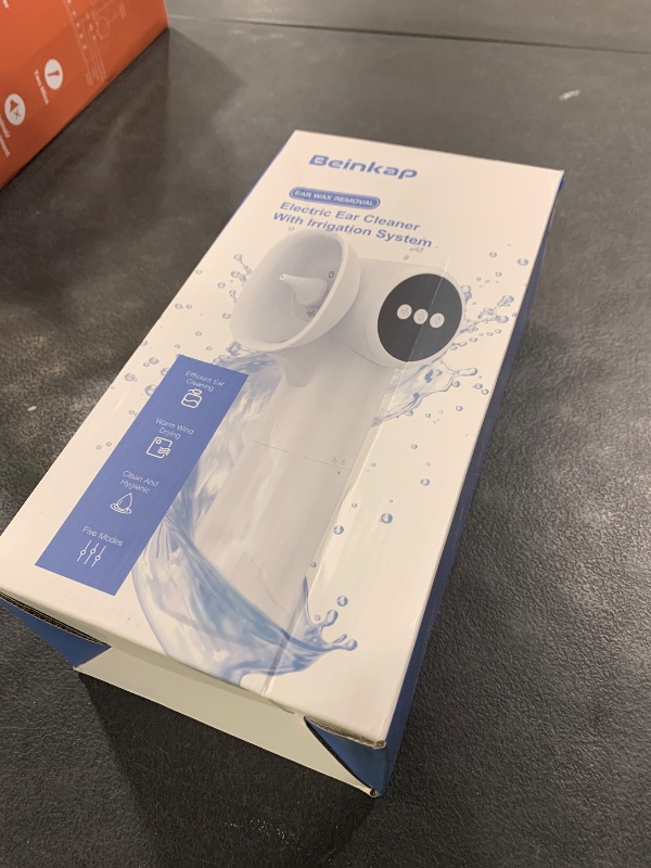 Photo 1 of Upgraded Ear Wax Removal with Mild Drying, Safe Ear Cleaner for Ear Wax Buildup Flushing and Cleaning with Dual-Compartment Design, Ear Wax Cleaner Kit 5 Pressure Settings & USB-C Cable, IPX7