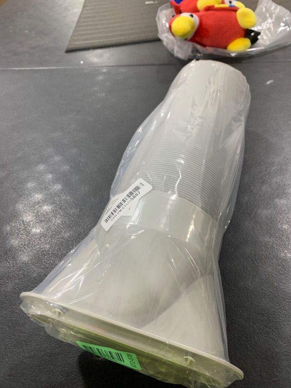 Photo 1 of Portable AC Window Kit with 5.1” Exhaust Hose for Sliding Window, Adjustable Air Conditioner Window Vent Kit for Ducting AC Seal Panel for Horizontal&Vertical Window.