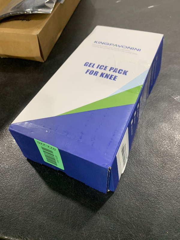 Photo 1 of XXL Knee Ice Pack Wrap Around Entire Knee After Surgery, Reusable Gel Pack for Injuries, Large Ice Pack for Pain Relief, Swelling, Surgery, Sports Injuries, 1 Pack