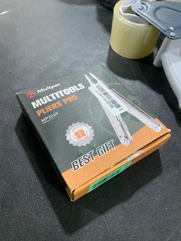 Photo 1 of Multper Multitools Pliers Pro, Upgraded Multi Tool With Damascus Knife, Replaceable Wire Cutters and Screwdirver Set, Foldable Multitools with Scissors, Screwdriver, Ideal for Camping,Survival, Repair