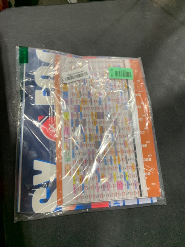 Photo 1 of Happy Aplenty Fantasy Football Draft Board 2025-2026 Kit 12 Teams 20 Rounds, 500+ Player Labels & Blank Labels – Includes 2025 Top Rookies & Schedule