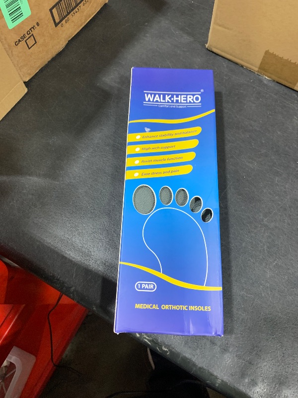 Photo 1 of Plantar Fasciitis Feet Insoles Arch Supports Orthotics Inserts Relieve Flat Feet, High Arch (Mens 7-7 1/2 | Womens 9-9 1/2)