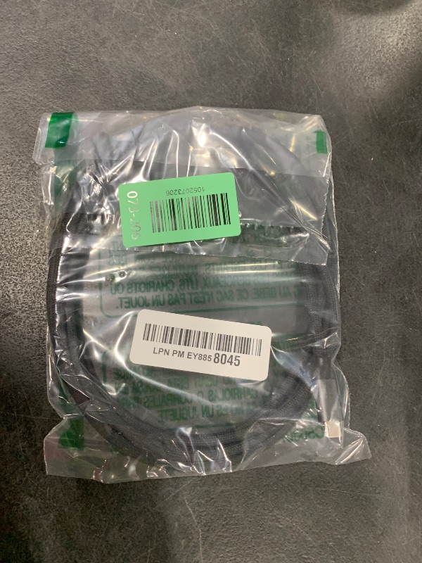 Photo 1 of Silkland USB 4 Cable 6.6FT/2M for Thunderbolt 4, 40Gbps Data Transfer, 8K/5K@60Hz, 4K@240Hz, 240W Charging, Braided USB C Video Cable Compatible with MacBook, Portable Monitor, SSD, Docking, iPad