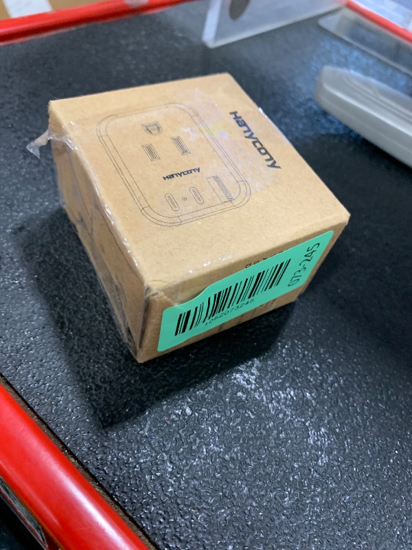 Photo 1 of European Travel Plug Adapter USB C, HANYCONY International Plug Adapter, US to Europe Adapter Plug 2 Outlets 3 USB Ports(2 C Port), Type C Power Adapter to Italy Spain France Portugal Iceland Germany