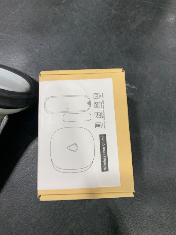 Photo 1 of Door Chime, METAK Wireless Door Open Contact Sensor Alarm with 500 FT Range, 58 Chimes and 5 Volume Levels for Business/Store/Home/Office When Entering, 1 Transmitter + 1 Plug-in Receiver