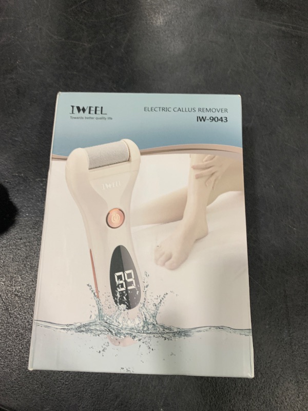 Photo 1 of Callus Remover for Feet Shaver Rechargeable Electric Foot File Pedicure Tools for Feet Professional Callous Shaver Waterproof Pedicure kit for Cracked Heels and Dead Skin