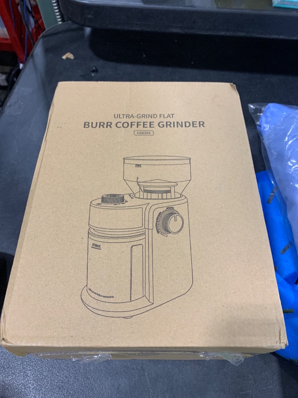 Photo 1 of SHARDOR Burr Coffee Bean Grinder Electric, Adjustable Burr Mill with 16 Precise Grind Setting for 2-14 Cup, Silver