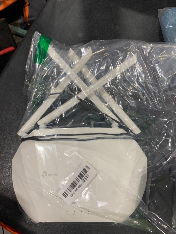 Photo 1 of TP-Link AX1800 Dual Band Gigabit Wi-Fi 6 Access Point (TL-WA1801) Desktop Wi-Fi Bridge HE80 & Beamforming Supports Multi-SSID/Client/Range Extender Mode 4 Fixed Antennas Passive PoE