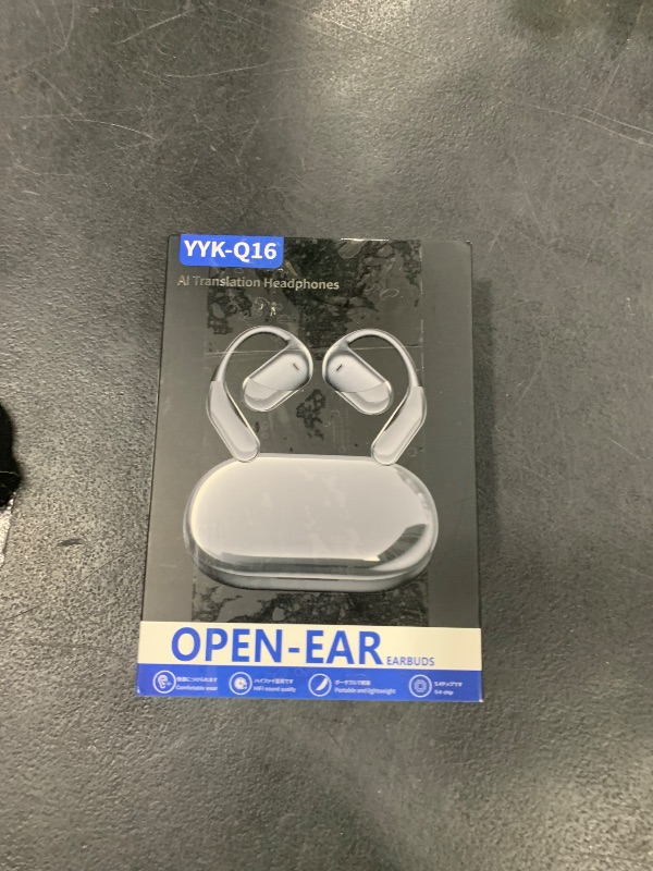 Photo 1 of Paekole Translation Earbuds Real Time - AI 144 Language Translator Earbuds, Audifonos Traductores Inglés Español, 3-in-1 Translating Device, Translate Ear Buds for Travel Learning with Charging Case