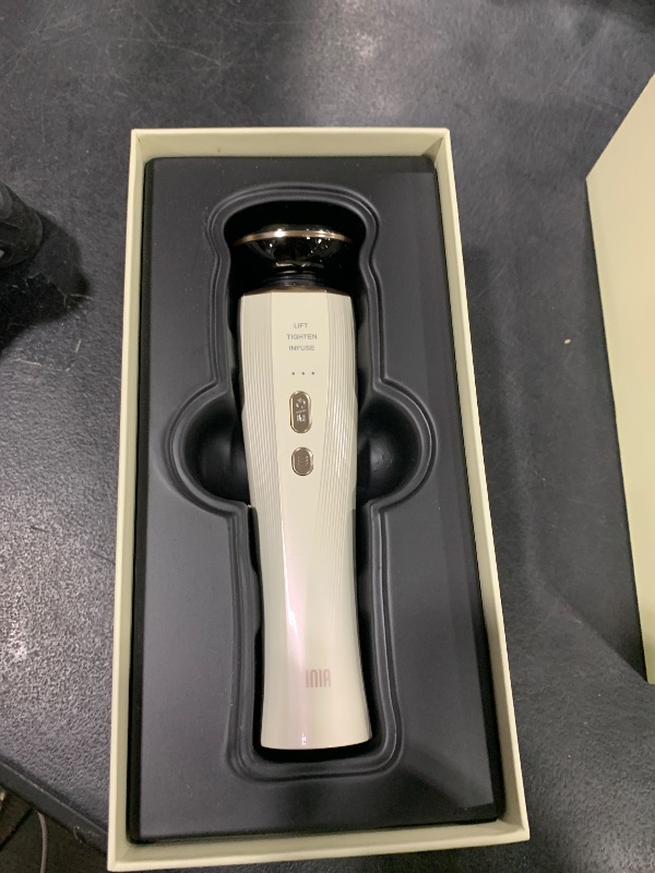 Photo 1 of INIA 3-in-1 Red Light Therapy for Face and Neck Facial Massager True Beauty Glow Device, Lifting & Firming Skincare Tool
