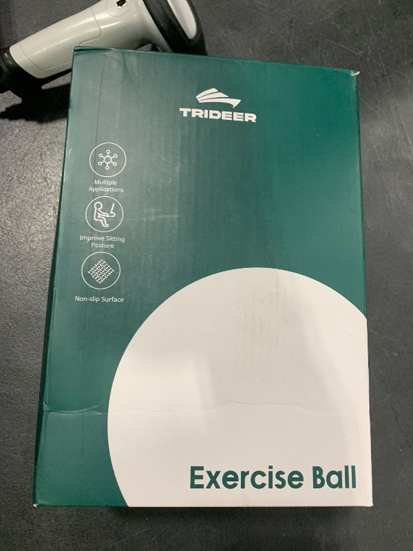 Photo 1 of Trideer Extra Thick Yoga Ball Exercise Ball, 5 Sizes Ball Chair, Heavy Duty Swiss Ball for Balance, Stability, Pregnancy and Physical Therapy, Quick Pump