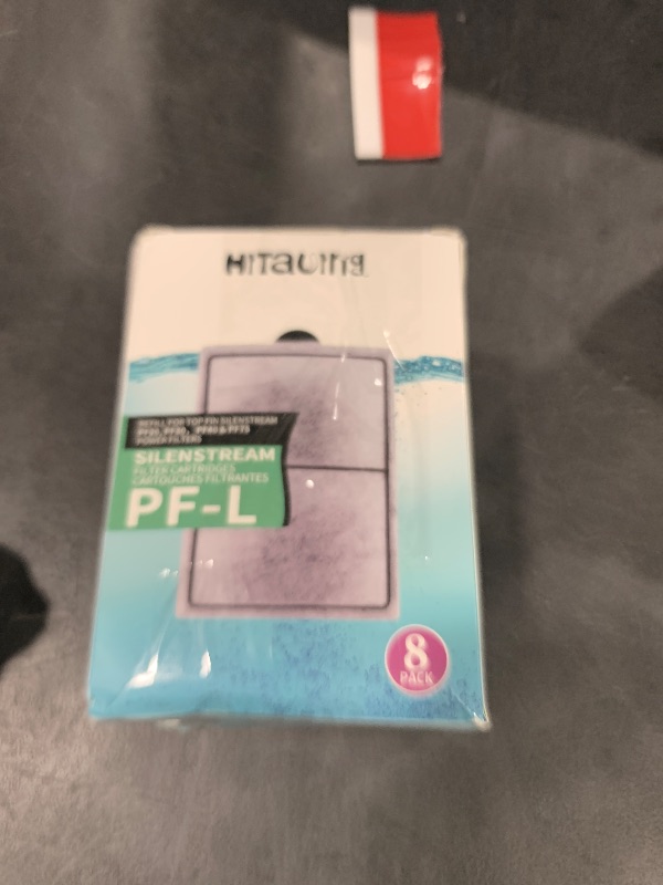 Photo 1 of HiTauing 8 Packs PF-L Carbon Cartridge for PF20, PF30, PF40 and PF75 Power Filters