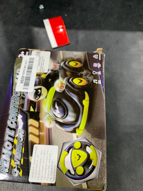 Photo 1 of NQD Bat Remote Control Car for Toddlers, RC Cars with Music and Lights, ABS Material RC Cartoon Race Car Toys for Kids Birthday Gifts for Boys