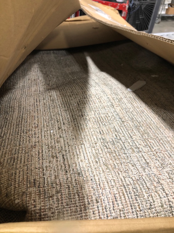 Photo 1 of Loloi Amber Lewis Molly Collection MOL-07 Tobacco/Sage 9'-6" x 13'-6" Low Pile Area Rug