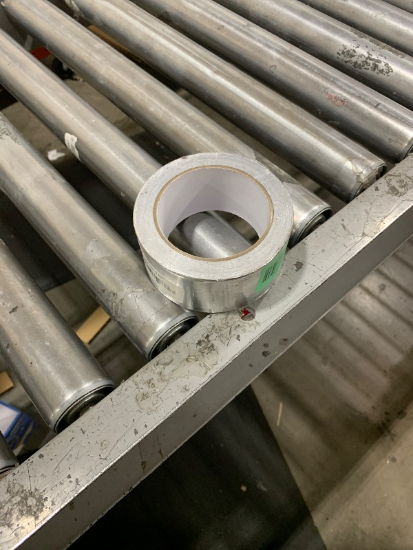 Photo 1 of Aluminum Foil Duct Tape Heavy Duty Waterproof, Premium Silver Metal HVAC Heat Tapes (2"*65Feet,3.9mil), High Temperature, Dryer Vent Insulation Tape for Ductwork, Ducting, Sealing, Patching, Furnace