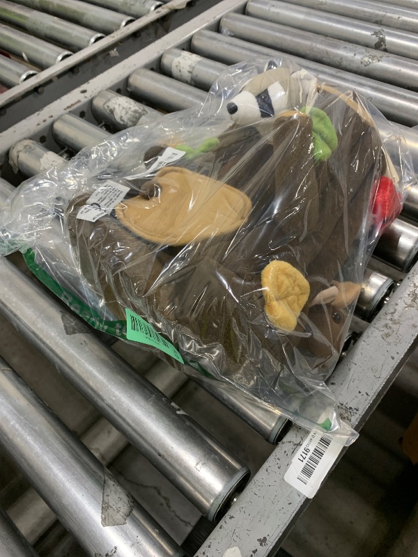 Photo 1 of Plush Noah's Ark with Animals - Six (6) Stuffed Animals (Lion, Zebra, Tiger, Giraffe, Elephant, and White Tiger) in Play Ark Carrying Case