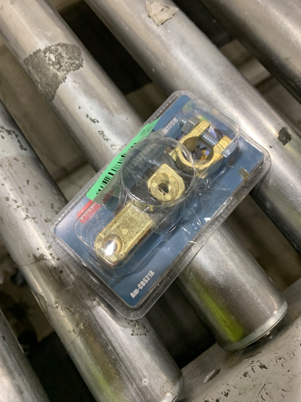 Photo 1 of Top Post Battery Disconnect Switch 12V, Ampper Quick Disconnect Battery Cut Off Switch Battery Shut Off Kill Switch W/ M8 Top Bolt for Car (1 Pack)