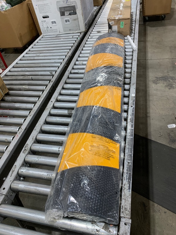 Photo 1 of VEVOR 6 FT Rubber Speed Bump Driveway, Heavy Duty Cable Floor Cord Protector Cover Ramp,2-Channel Speed Bumps for Road Garage Gravel Roads Asphalt Concrete, 72.4 x 12 x 2.4 Inch